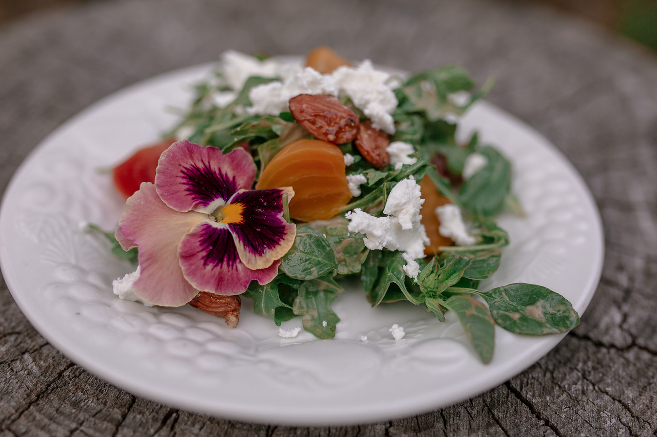 Catering by Trillium Mendocino, photography by Cassandra Young