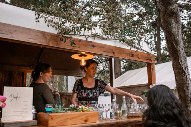 Catering by Trillium Mendocino at Mendo Grove, photography by Cassandra Young