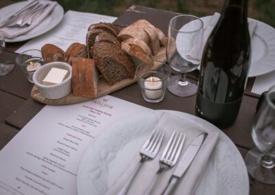 Catering with Trillium at Mendocino Grove Campground