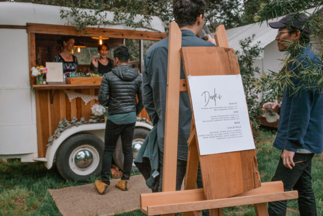 Catering by Trillium Mendocino at Mendo Grove, photography by Cassandra Young