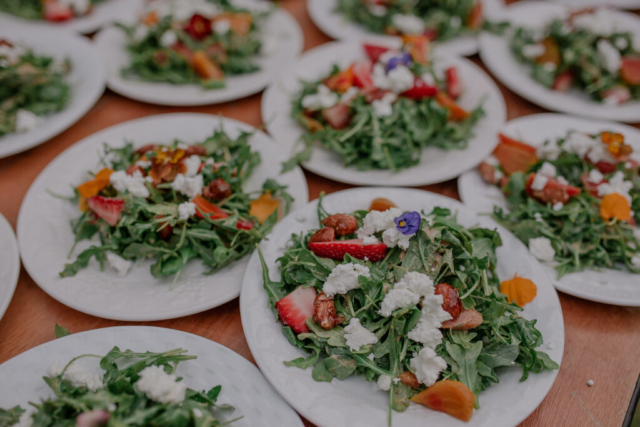 Catering by Trillium Mendocino at Mendo Grove, photography by Cassandra Young