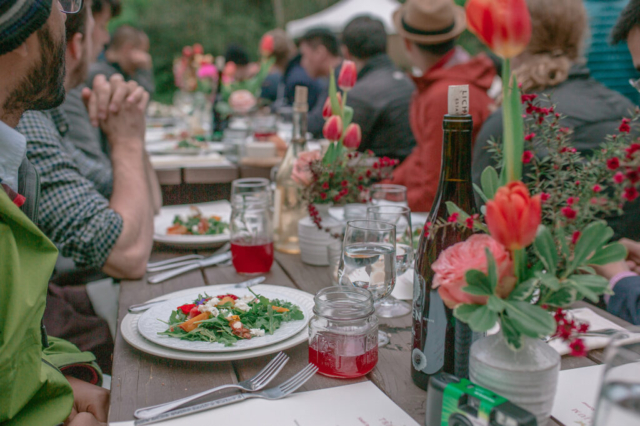 Catering by Trillium Mendocino at Mendo Grove, photography by Cassandra Young