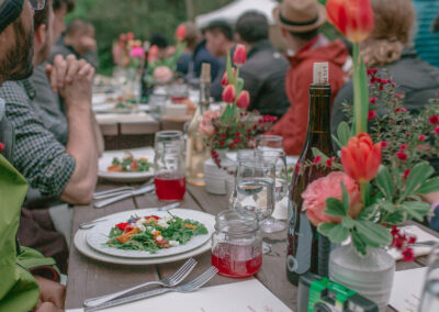 Catering with Trillium at Mendocino Grove Campground
